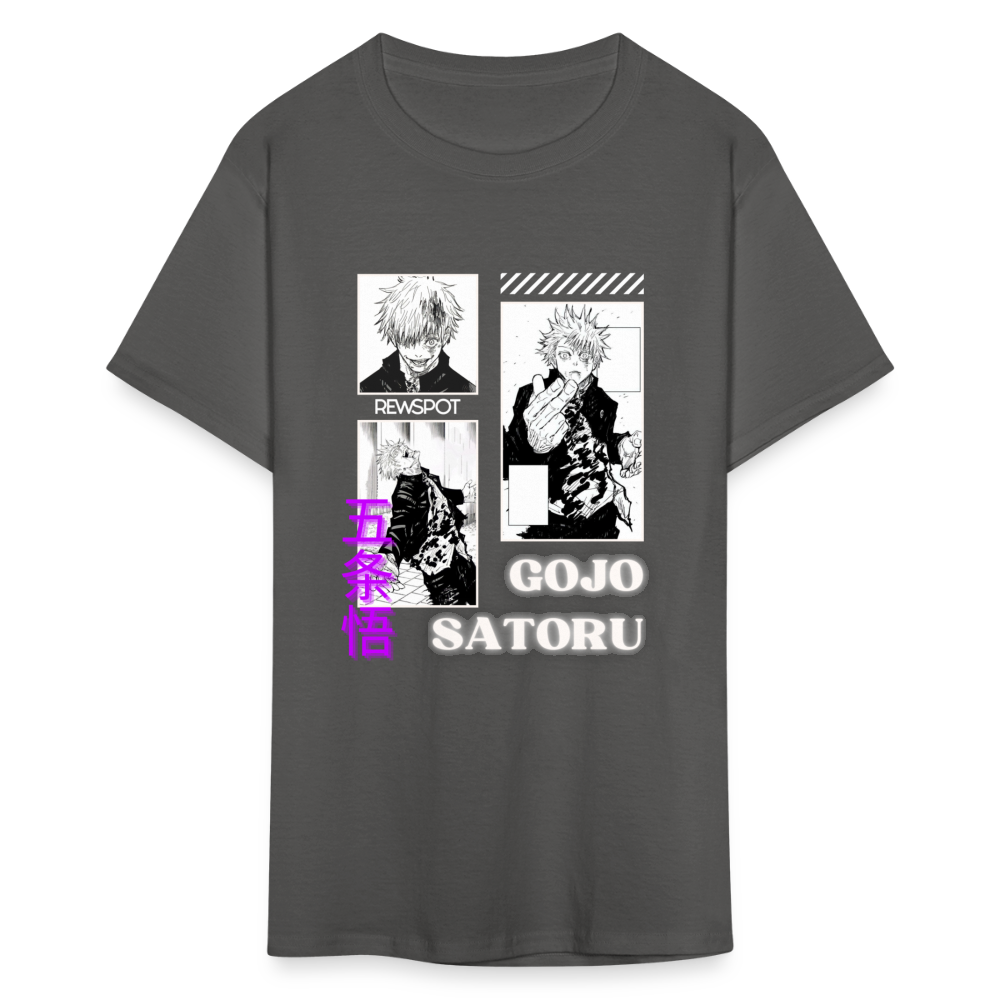 GOJO SATORU | REWSPOT T-SHIRT - charcoal