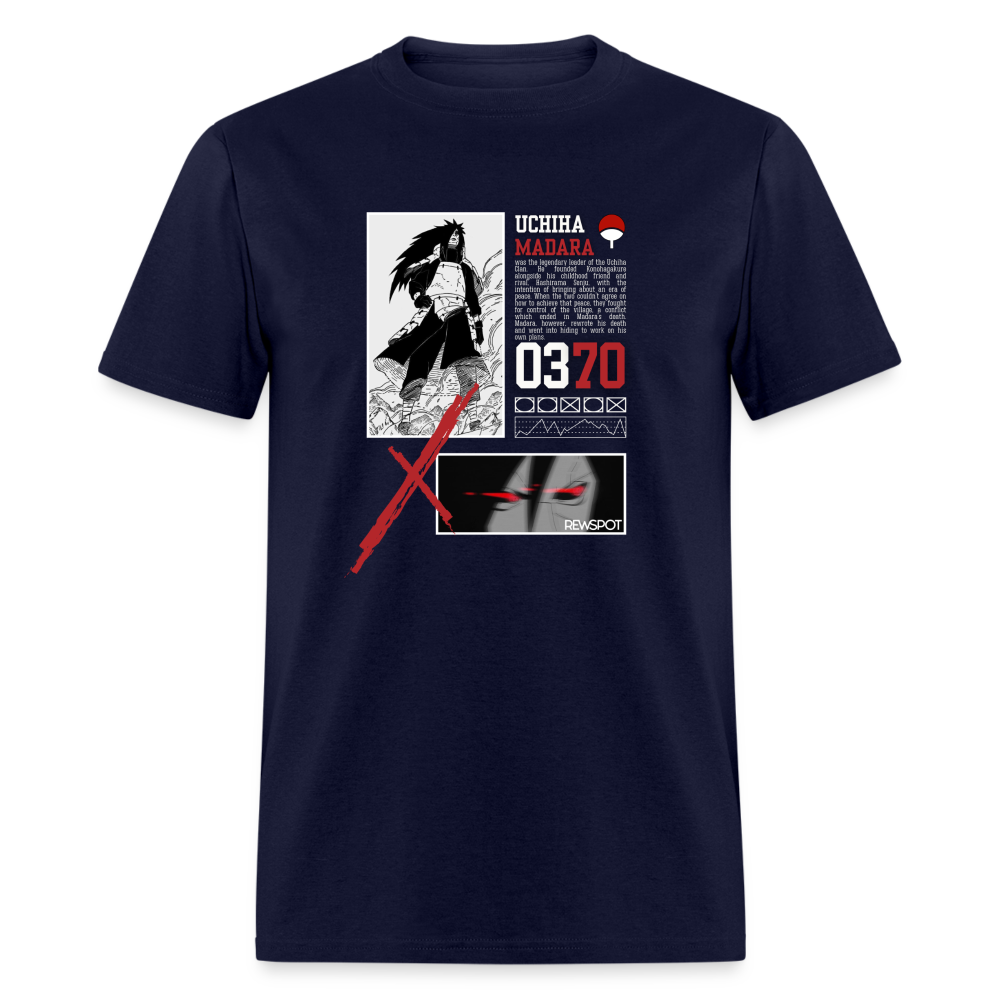 Uchiha Madara | REWSPOT T-SHIRT - navy